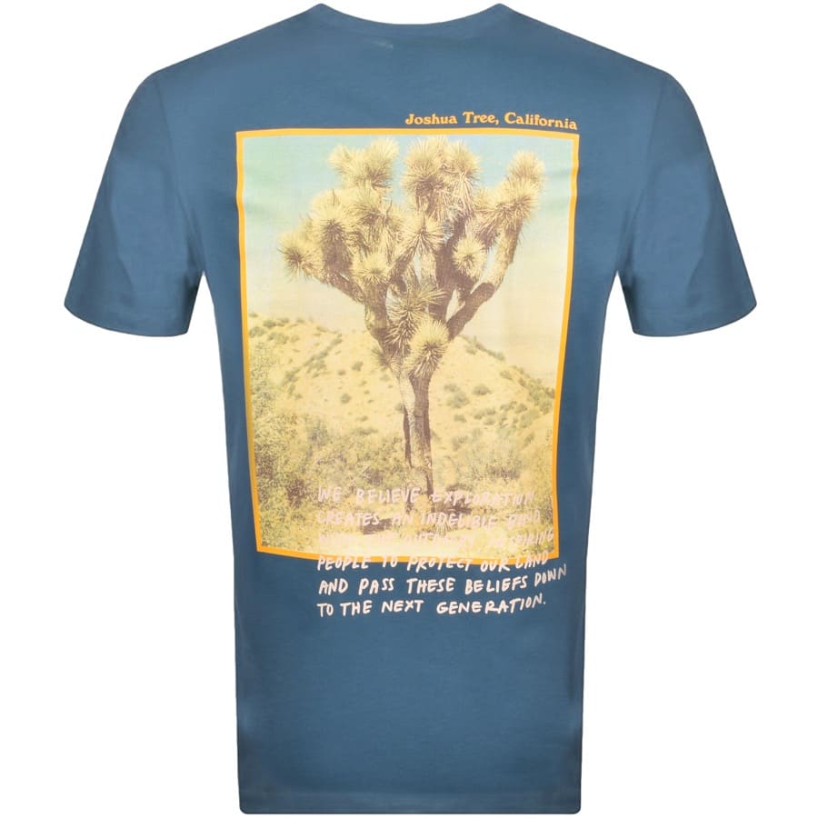 Alternative Image for ProductThe North Face Logo T Shirt Blue2